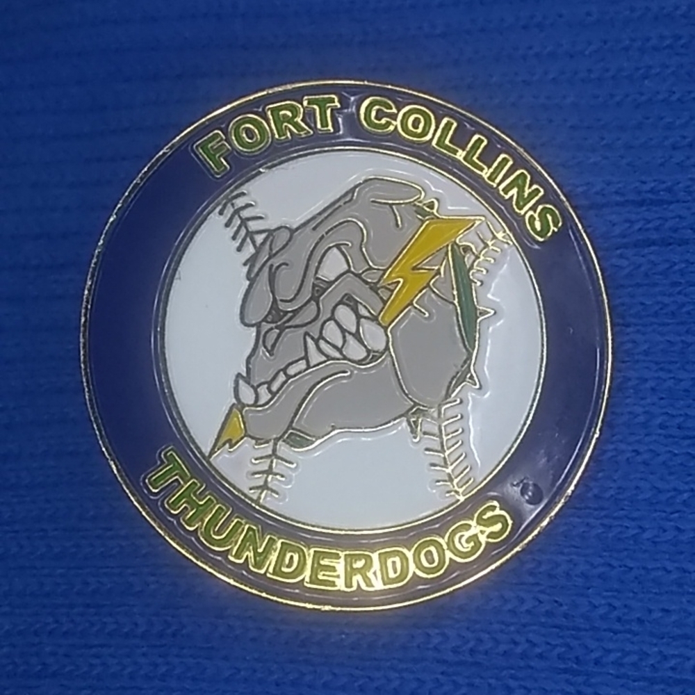 Lapel Pins Fort Collins (CO) Thunderdogs Pin